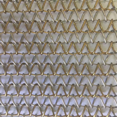 關西金屬網帶兩個顏色編織的精美裝飾網
