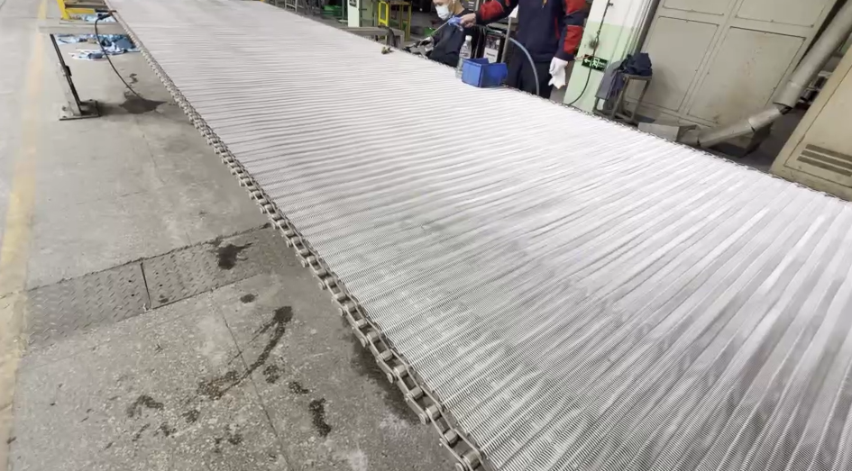 【特殊鏈條K2金屬網帶】隧道速凍設備