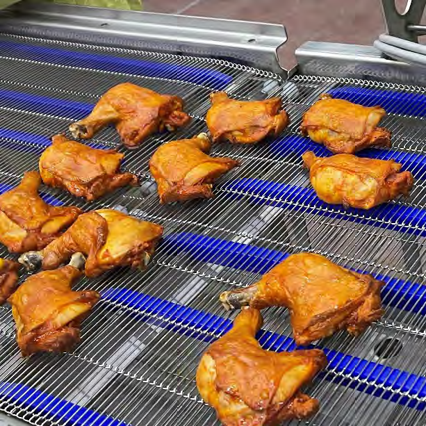 食品行業(yè)中，選擇金屬網(wǎng)帶需要注意什么？材質(zhì)、規(guī)格、表面處理......