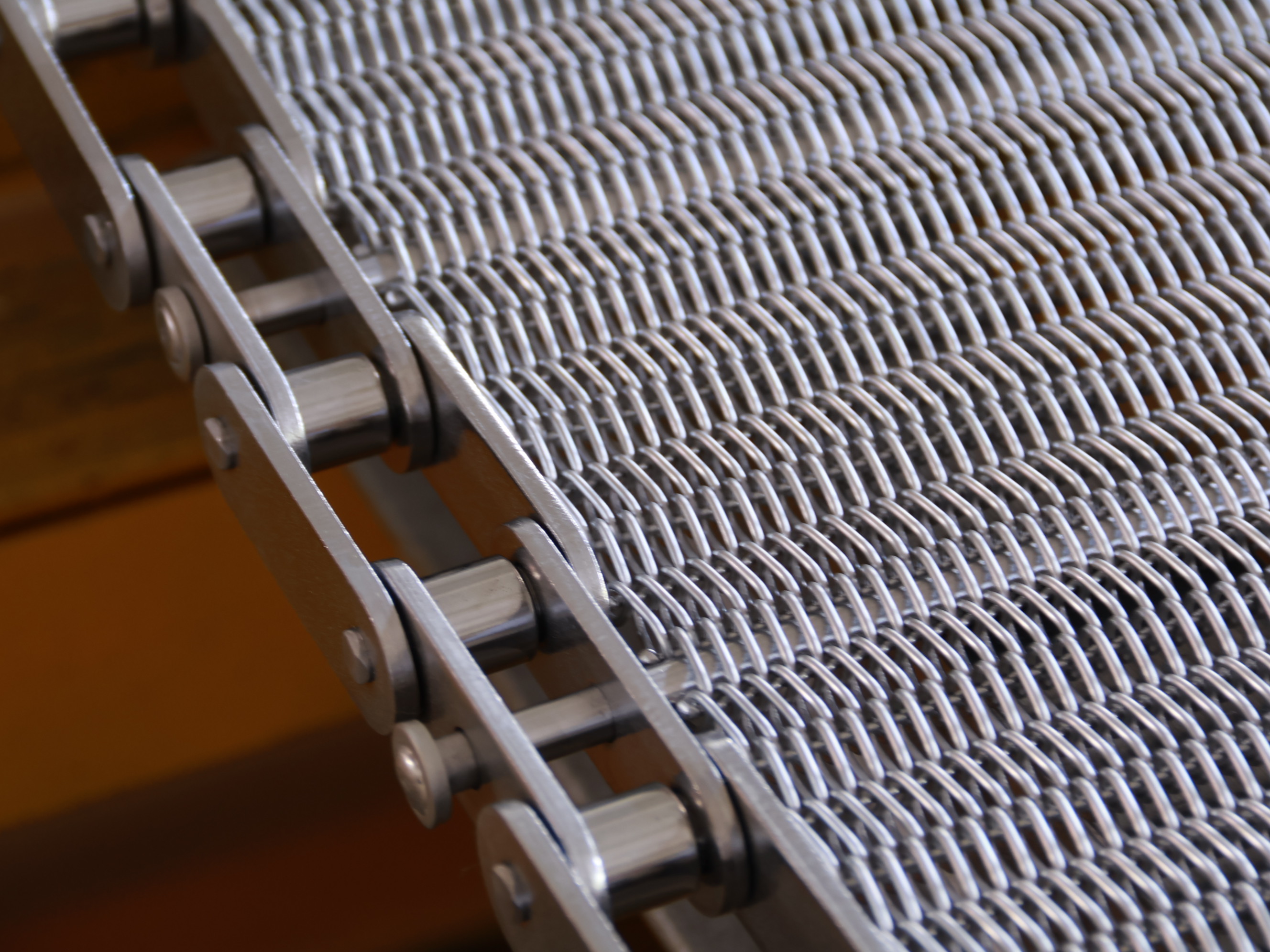 2.2米寬的隧道速凍機網帶